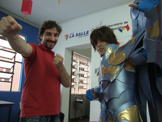 Artistas Filmados no Anime e Tokusatsu videos: Hermes Baroli